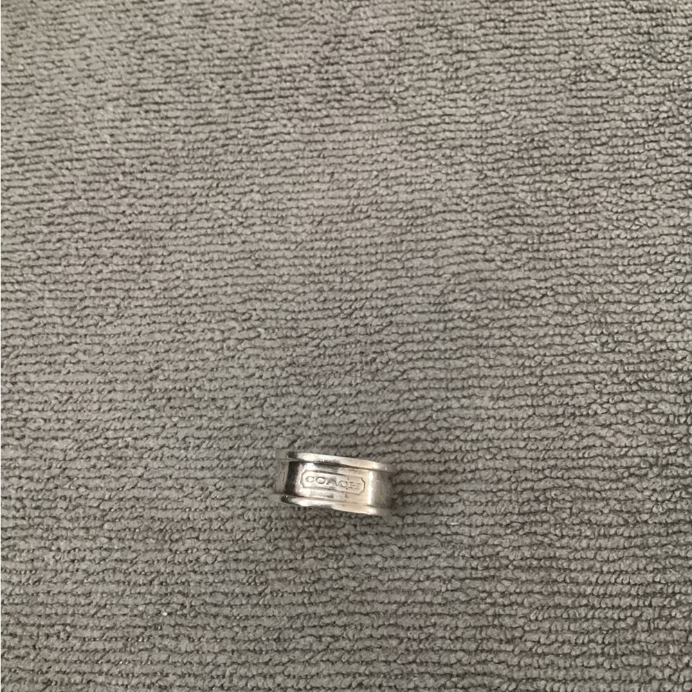 Coach Silver Men's Ring